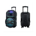 Caixa Amplificada 15 Polegadas 500 Watts Bluetooth / Usb / Micro-Sd / Fm / Rgb