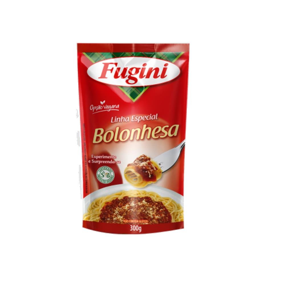 Molho De Tomate Bolonhesa Fugini Sache 300G