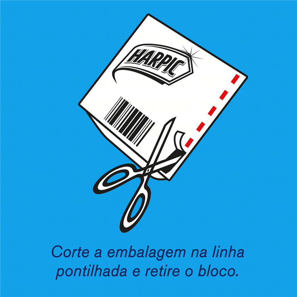 (P)Harpic Fresh Power 6 Lavanda C/2 Blocos 40% Off-Un/1