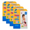 Fralda Descartável Turma da Mônica Shortinho Jumbo Tamanho XG - 4 Pacotes com 24 Fraldas - Total 96 Tiras