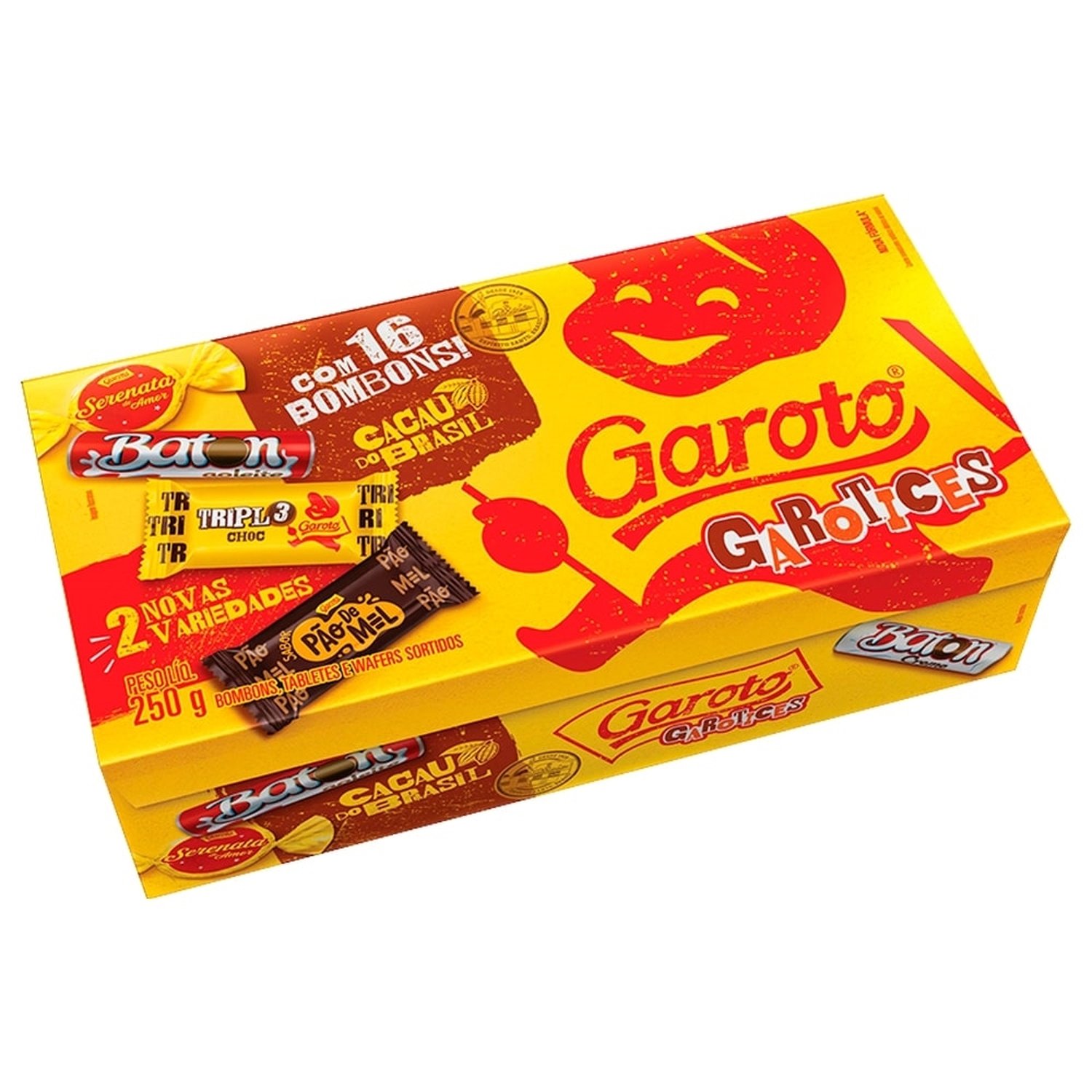 Bombom Garoto Sortido Caixa 250g