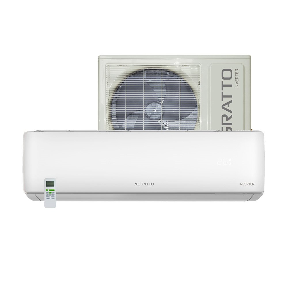 Ar Condicionado Split 18.000BTUs Agratto LCS18QF, Quente e Frio, Liv Inverter, 220V