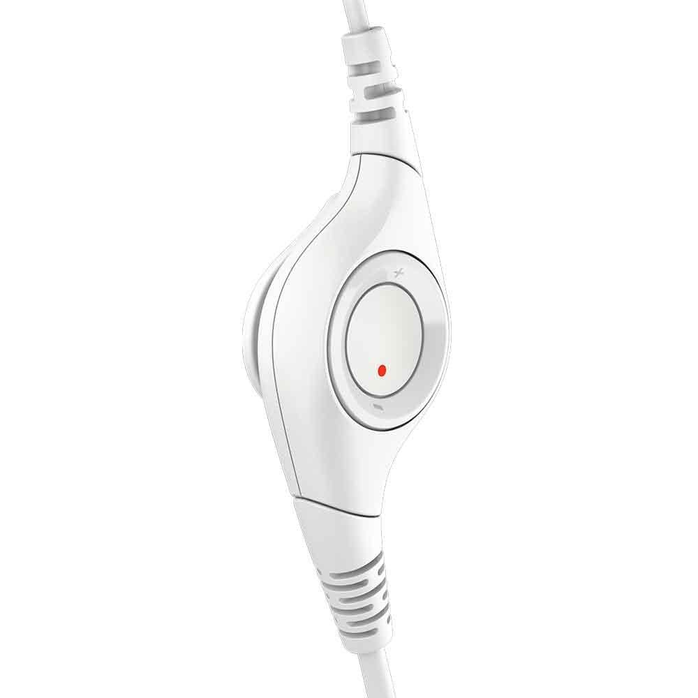 Headset Com Fio Usb Logitech H390 - Branco - 981-001285
