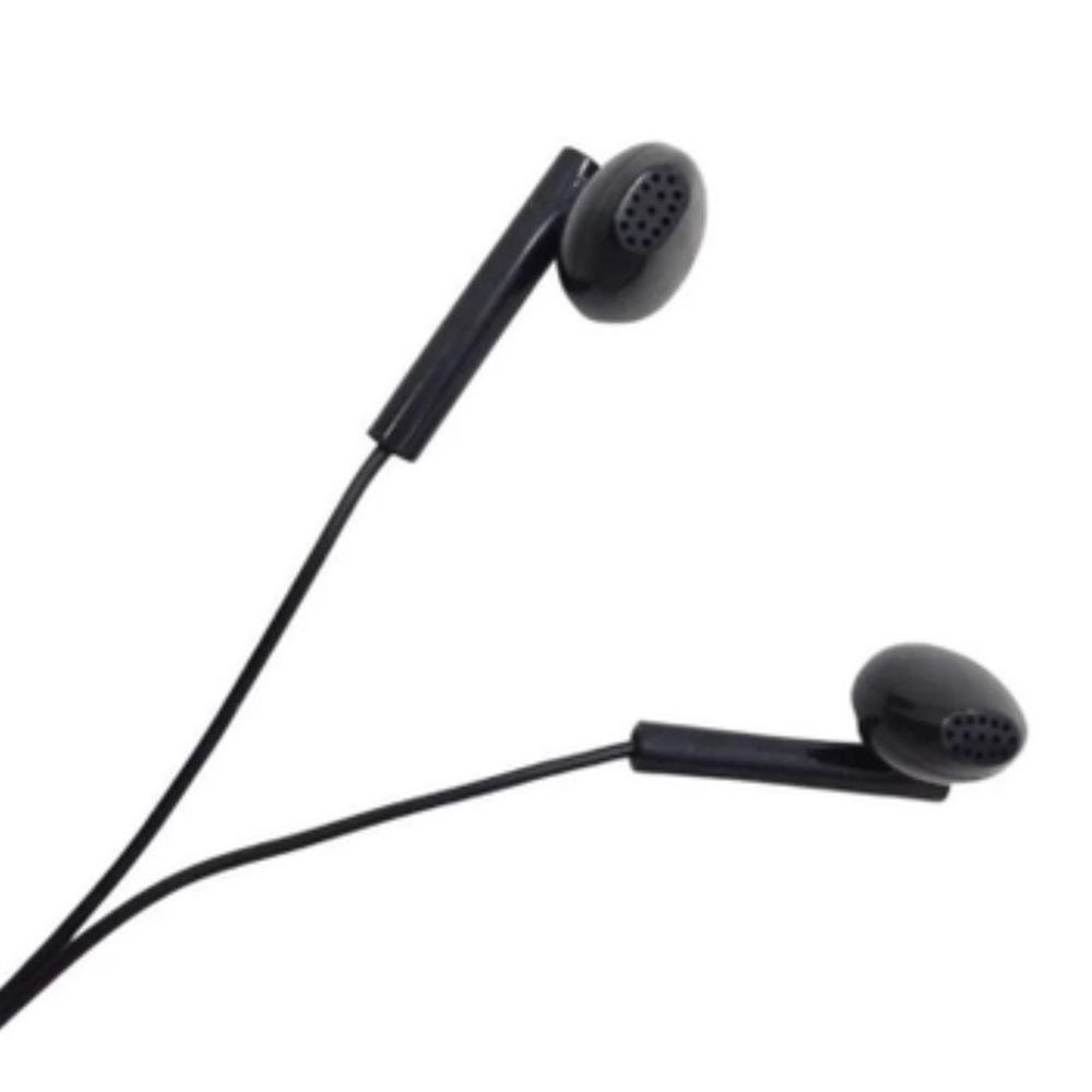 Fone de Ouvido com Microfone Auricular Com Fio P2 3,5mm Estéreo Hi-Turbo Preto