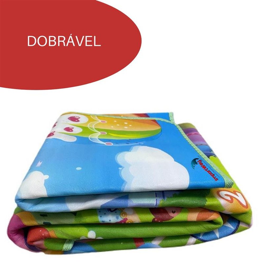 Tapete Infantil Para Recreação Dobrável