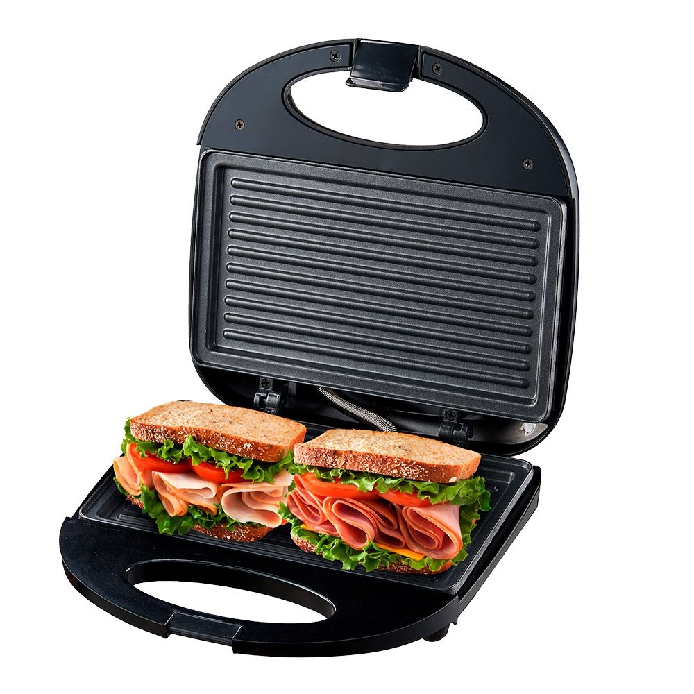 Sanduicheira Grill Mallory Classic Antiaderente Preto 110V