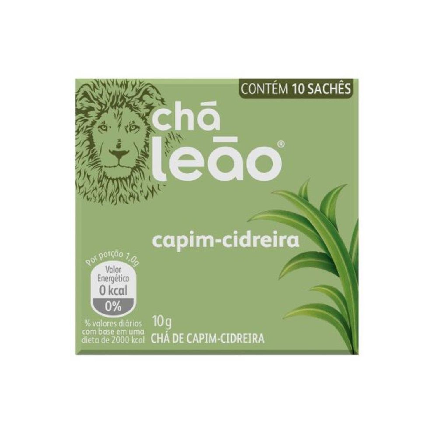 Cha Leao Capim Cidreira Sc 10G