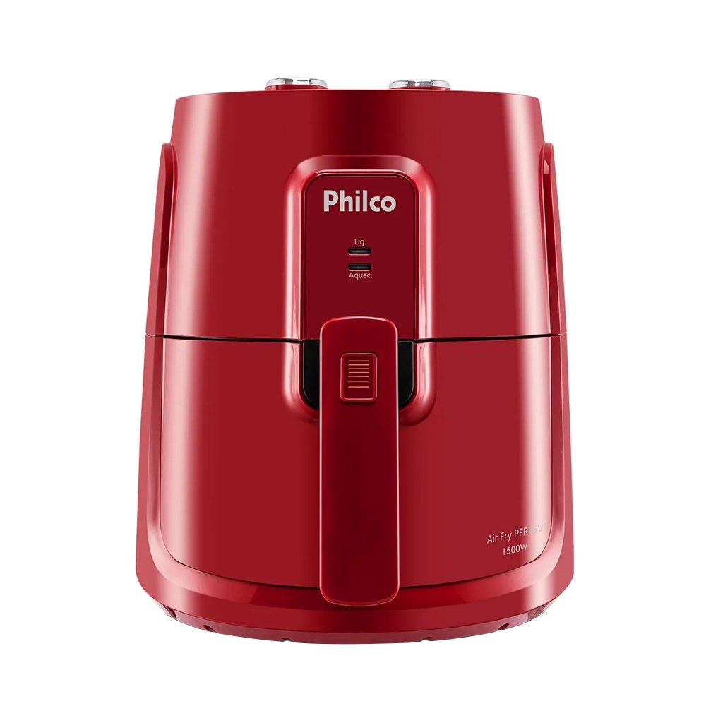 Fritadeira Air Fryer Philco PFR15V 1500W 4L Vermelho 110V