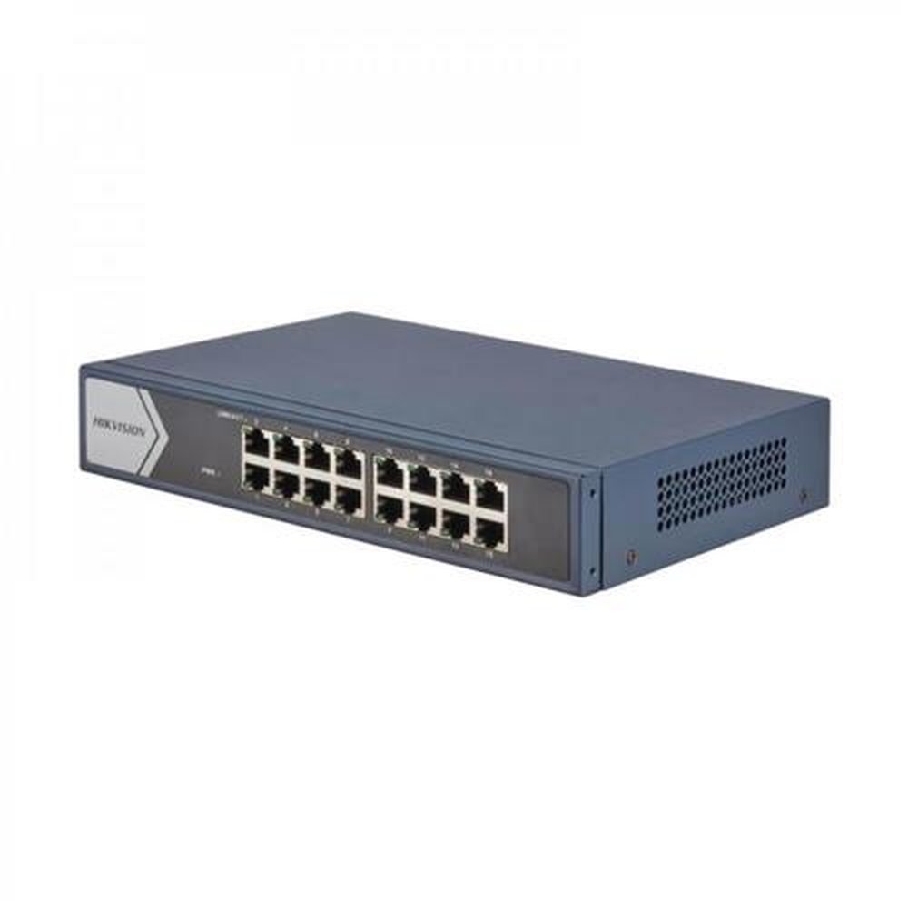 Switch Gigabit 16 Portas Hikvision Ds-3e0516-e