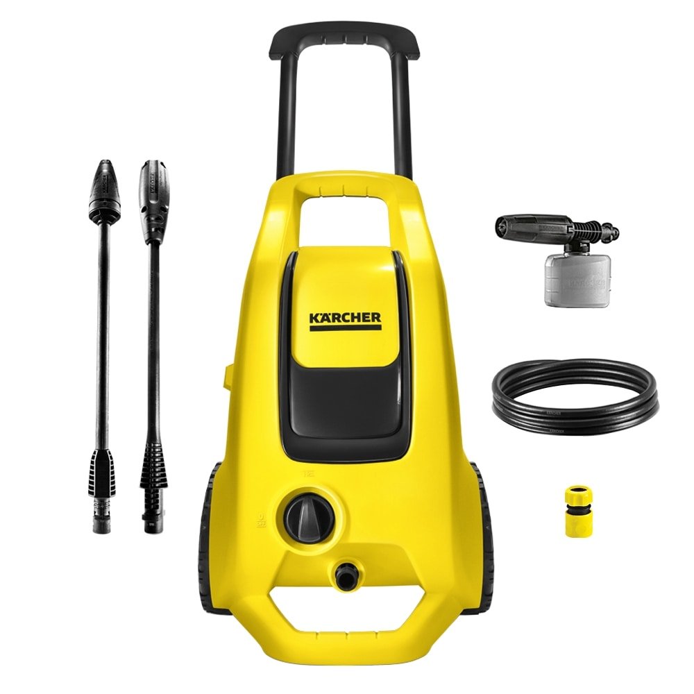 Lavadora de Alta Pressão Karcher K3 Force Turbo - 1500W, Amarelo/Preto, 127V