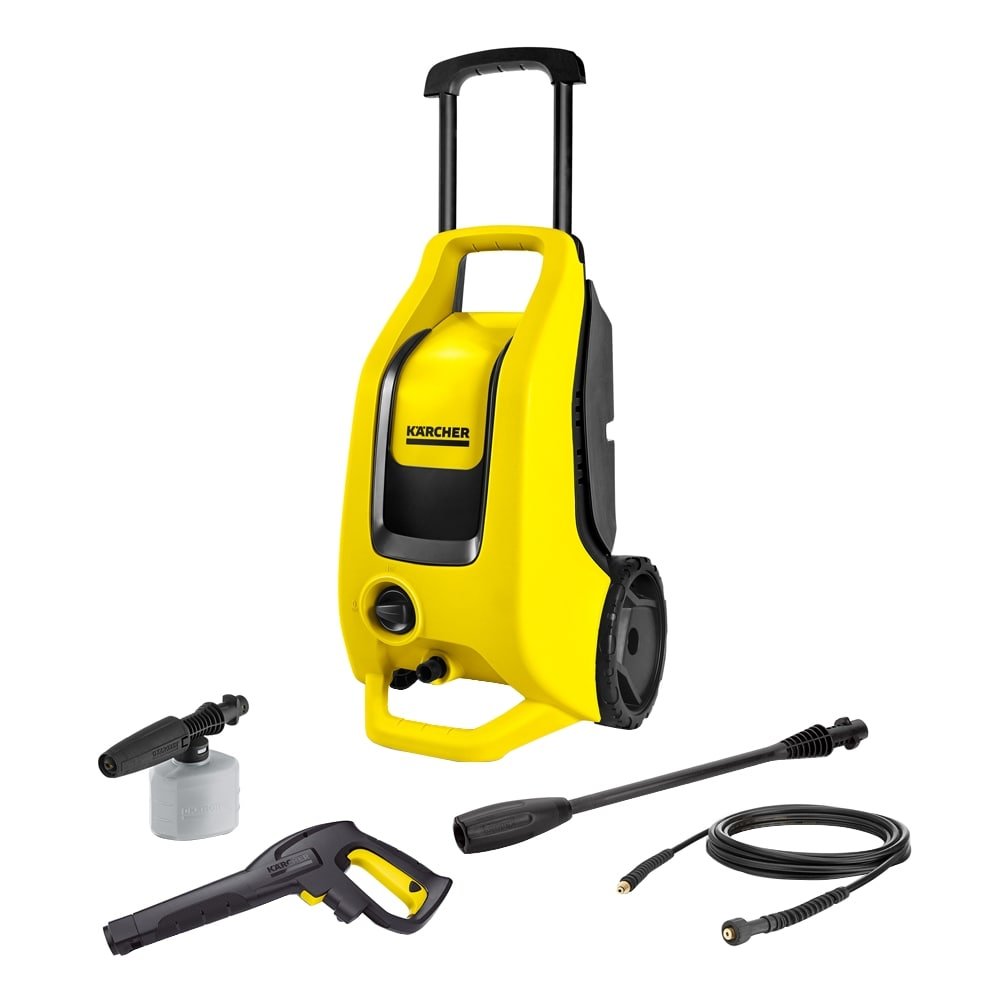Lavadora de Alta Pressão Karcher K3 Force Turbo - 1500W, Amarelo/Preto, 127V