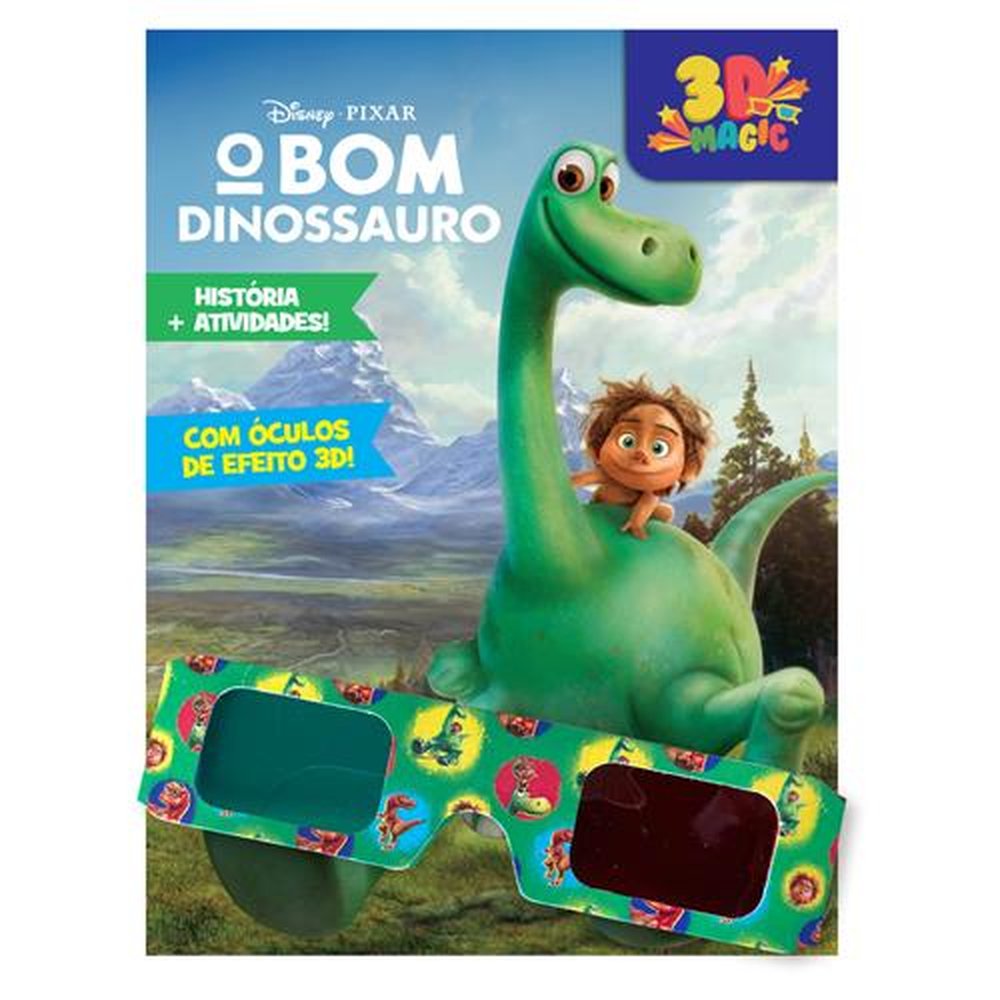 Livro - Disney - 3d Magic - O Bom Dinossauro