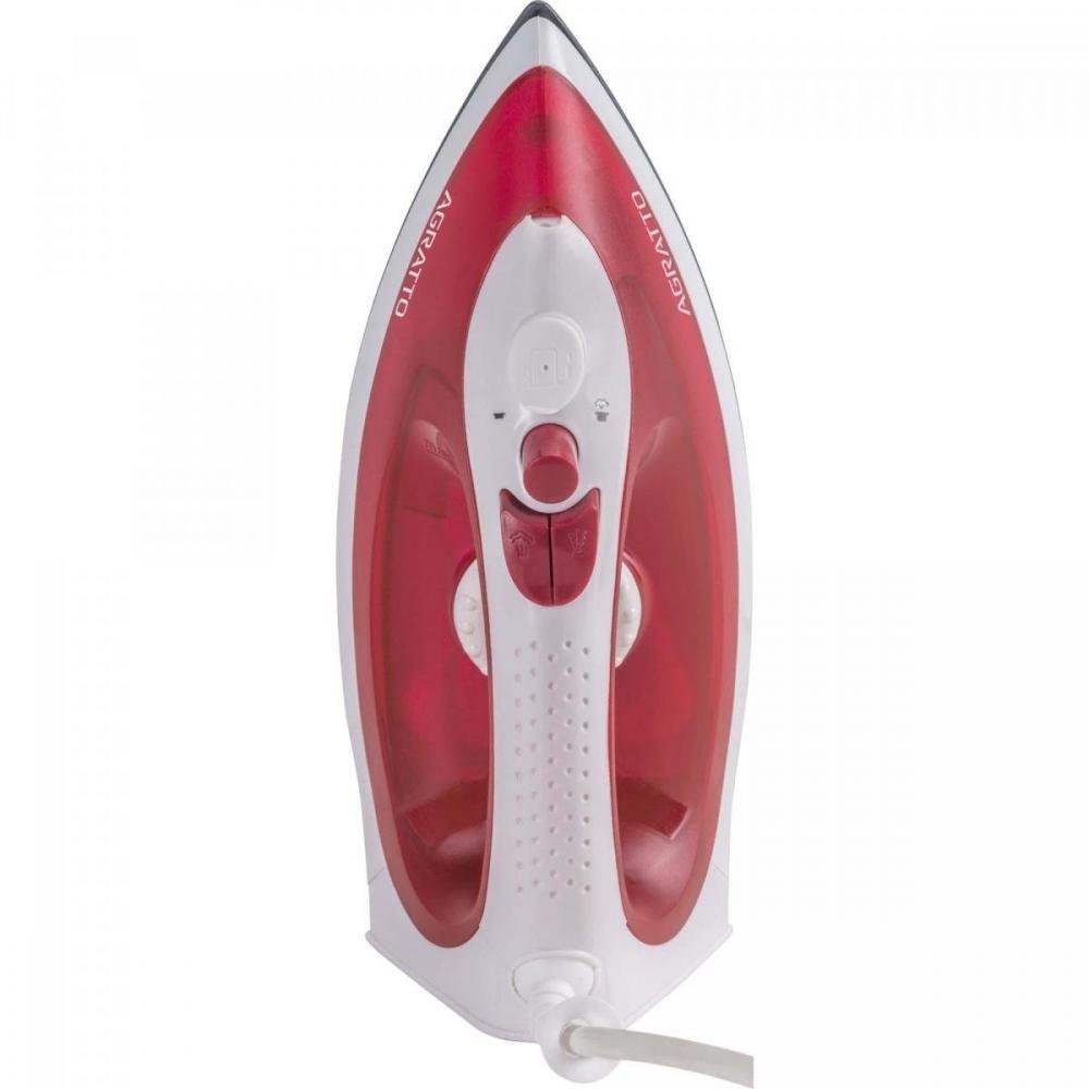 Ferro de Passar Vapor Agratto Bravo FC-01 Ceramico Vermelho 127v