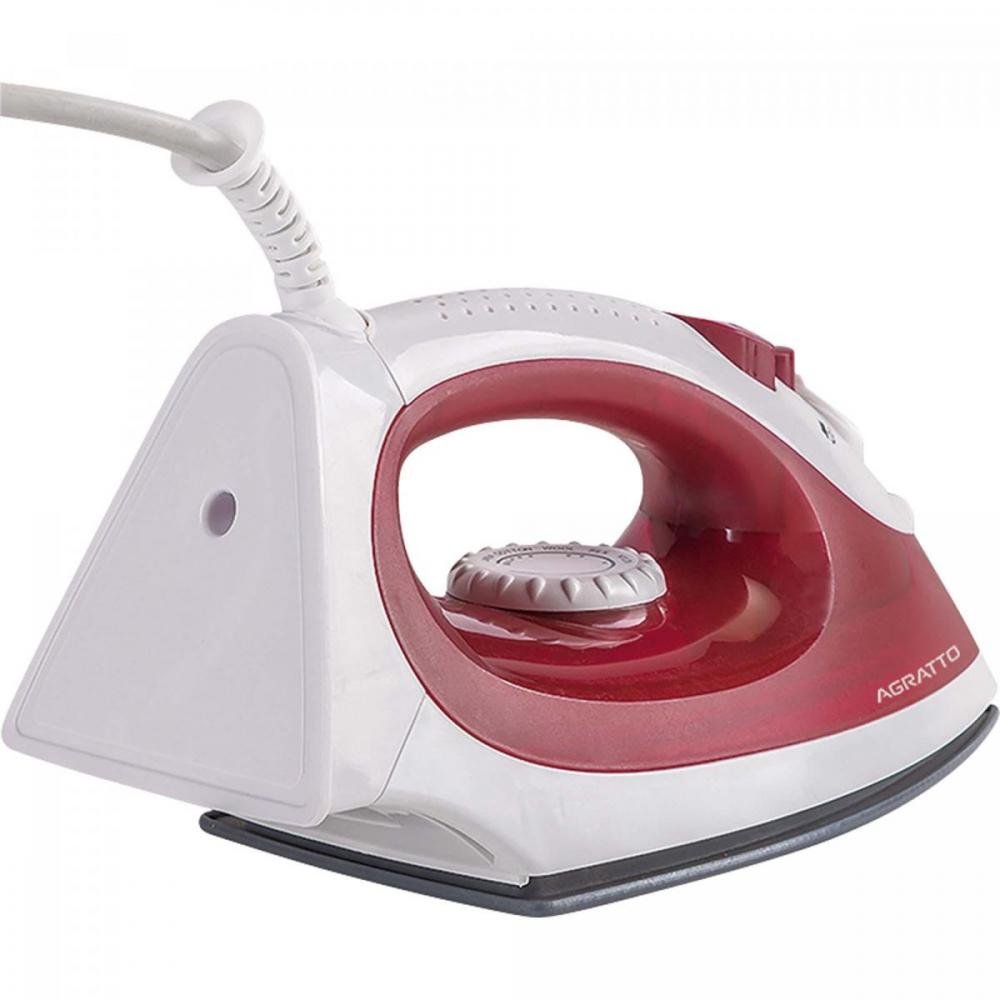 Ferro de Passar Vapor Agratto Bravo FC-01 Ceramico Vermelho 127v