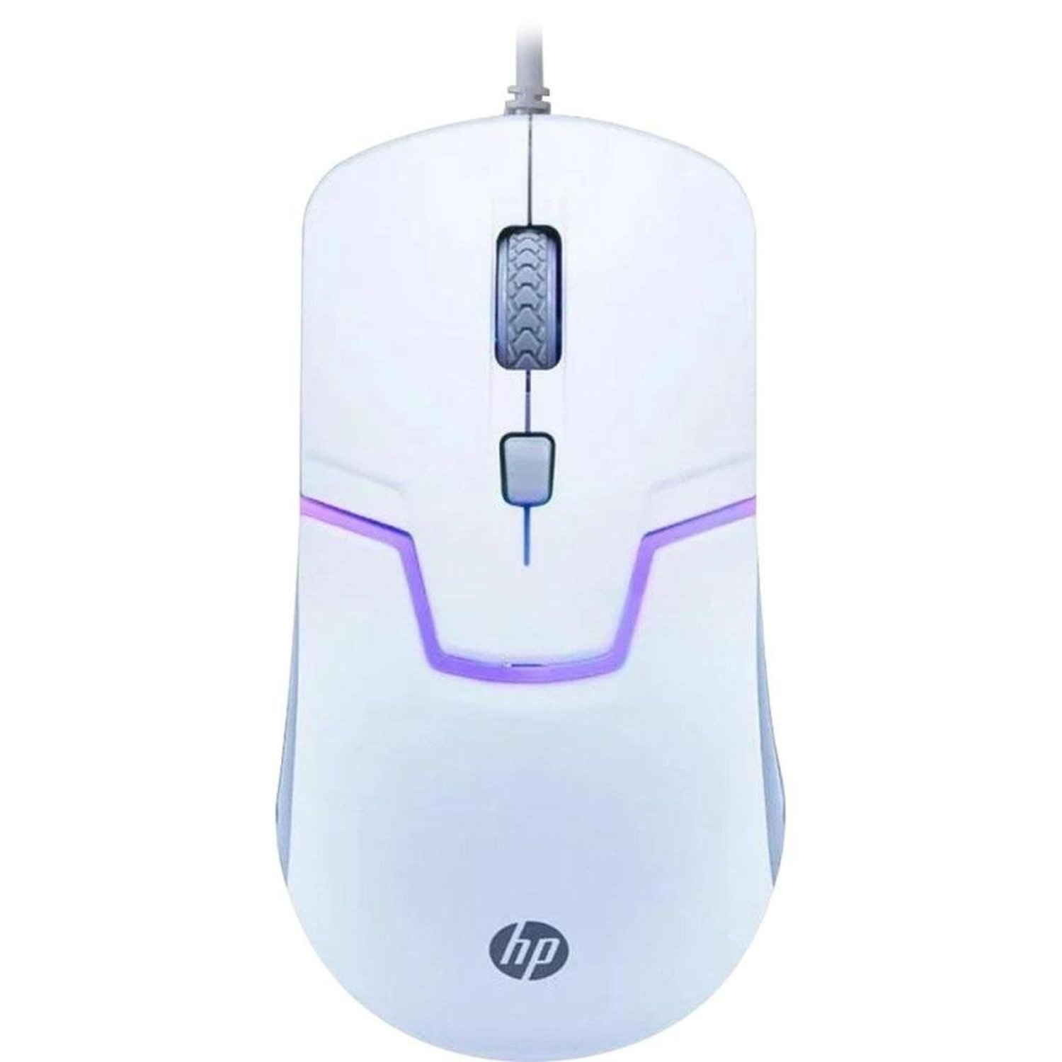 Mouse Gamer M100 Usb 1600dpi Led Branco Hp