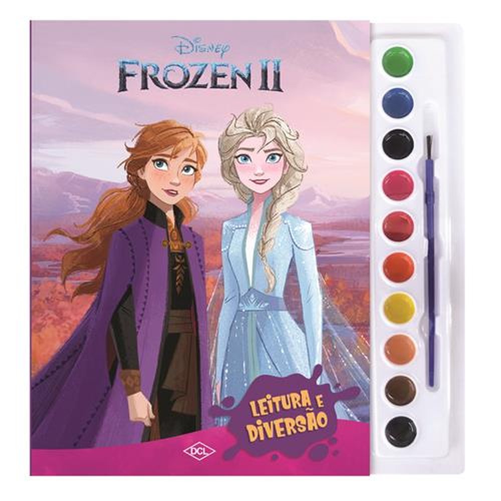 Livro - Disney - Aquarela - Frozen 2__