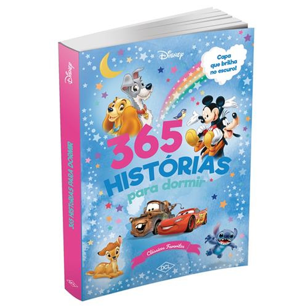 Livro - Disney - 365 Historias Para Dormir - Vol 1 - Nova Versão - Capa Com Orelha