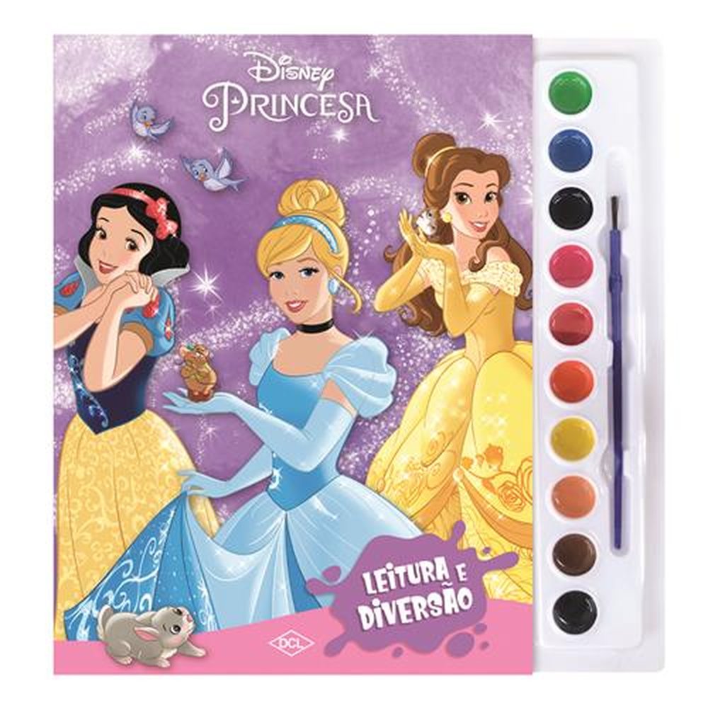 Livro - Disney - Aquarela - Princesas__