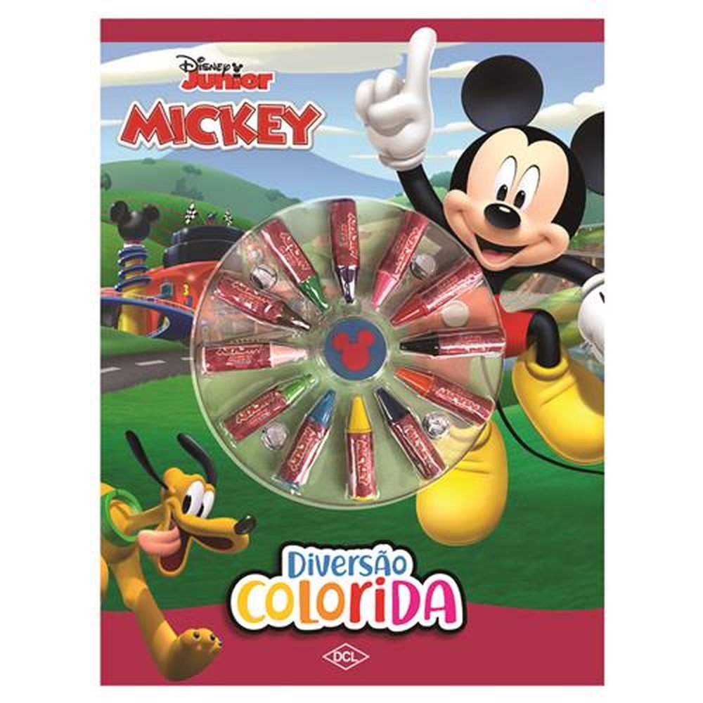 Livro - Disney - Cores - Mickey__