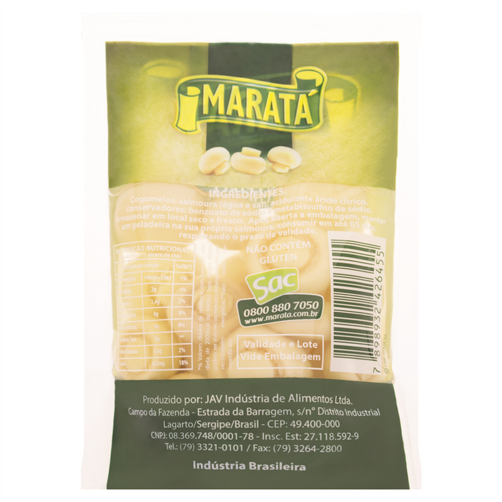 Cogumelo Marata Sache 100g - Caixa com 12 Unidades