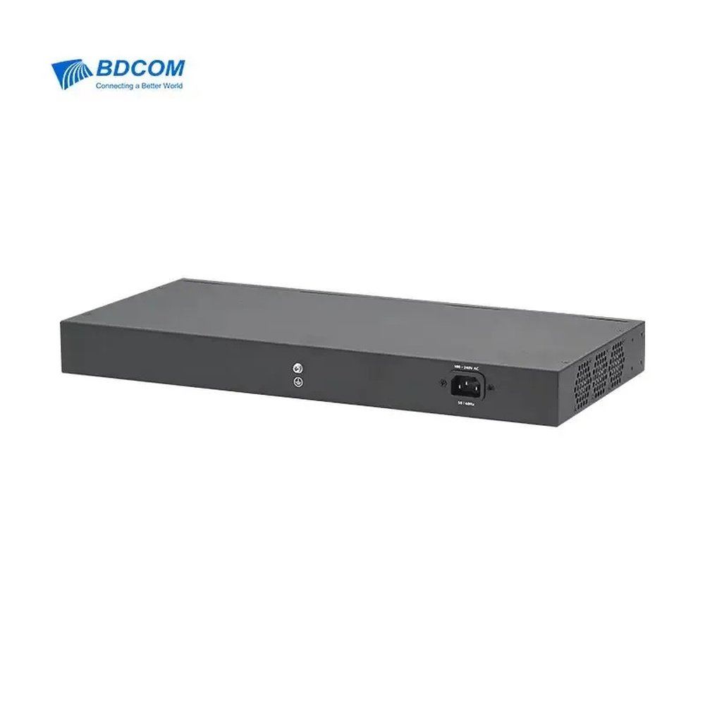 Switch 24 Portas + 2 SFP 10/100/1000 POE BDCOM S1526-24P Giga