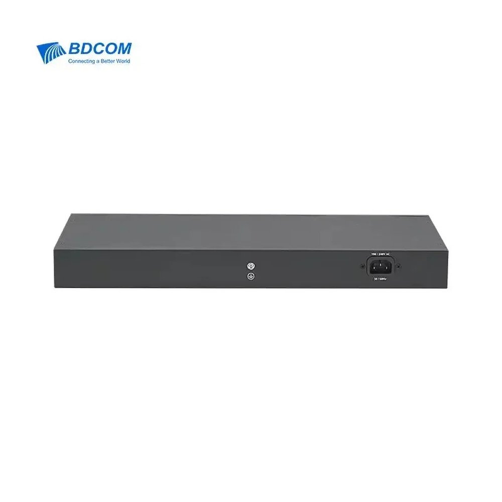 Switch 24 Portas + 2 SFP 10/100/1000 POE BDCOM S1526-24P Giga