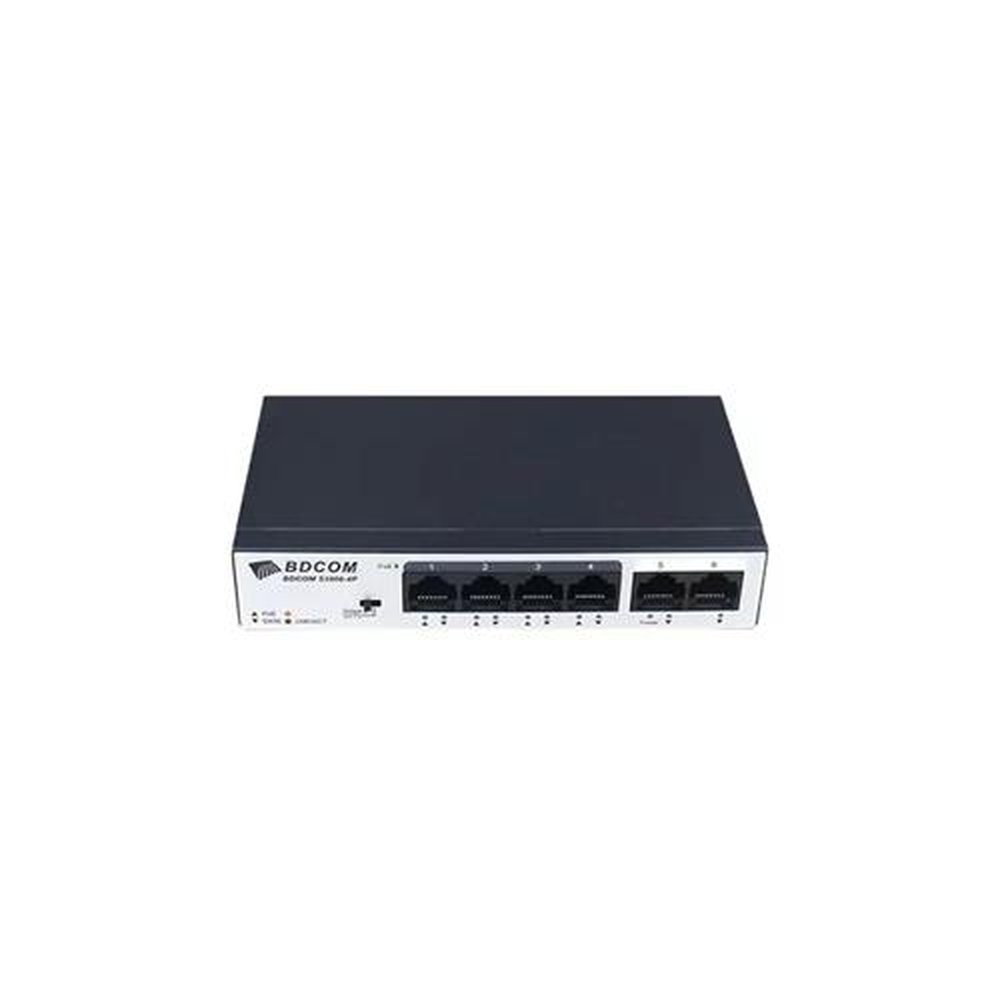 Switch 4 Portas POE 10/100 BDCOMS1006-4P