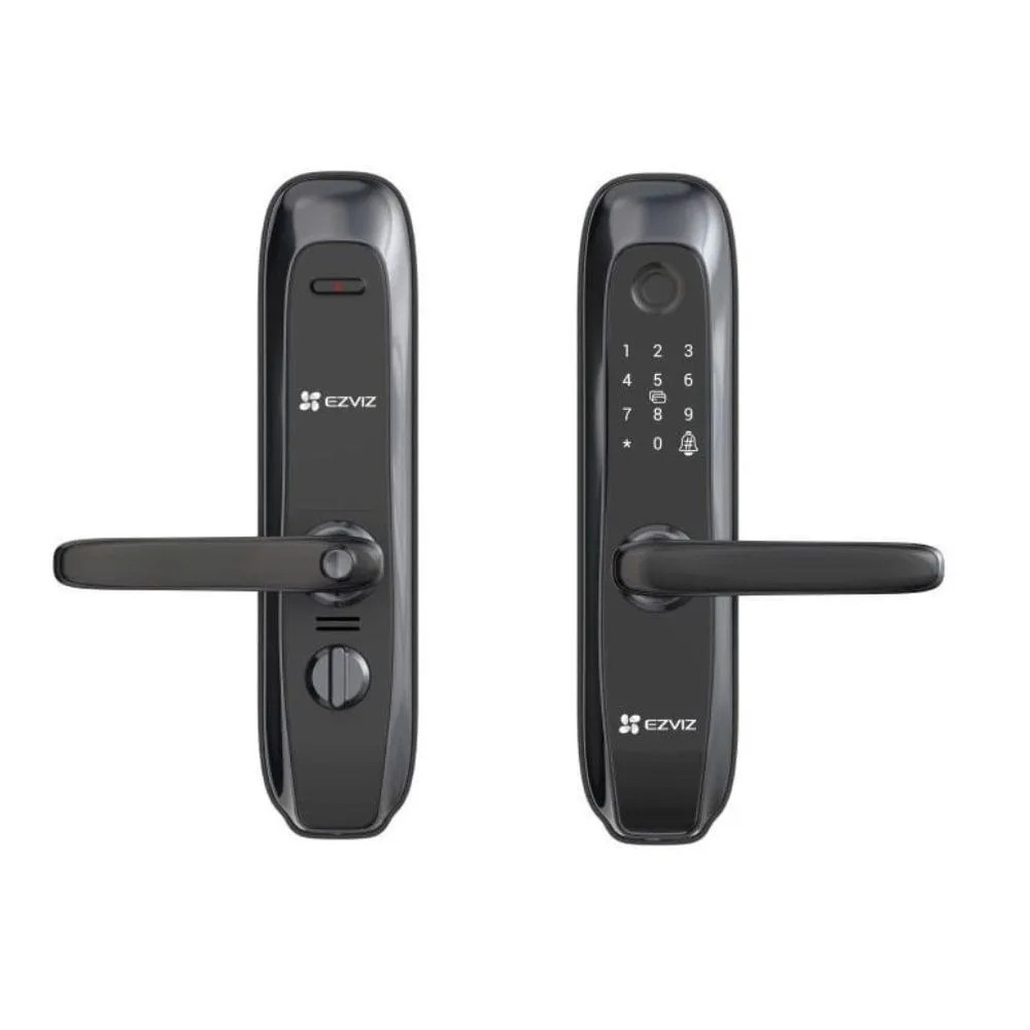 Fechadura Inteligente Impressão Digital Wifi Ezviz Hikvision L2s / Bio / Senha / Tag / Chave