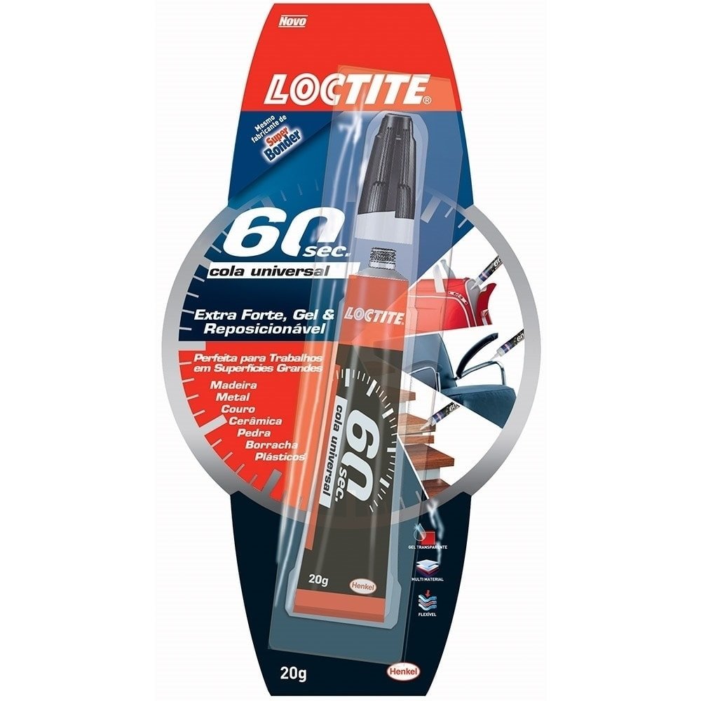 Cola Universal Loctite 60 Segundos 20g