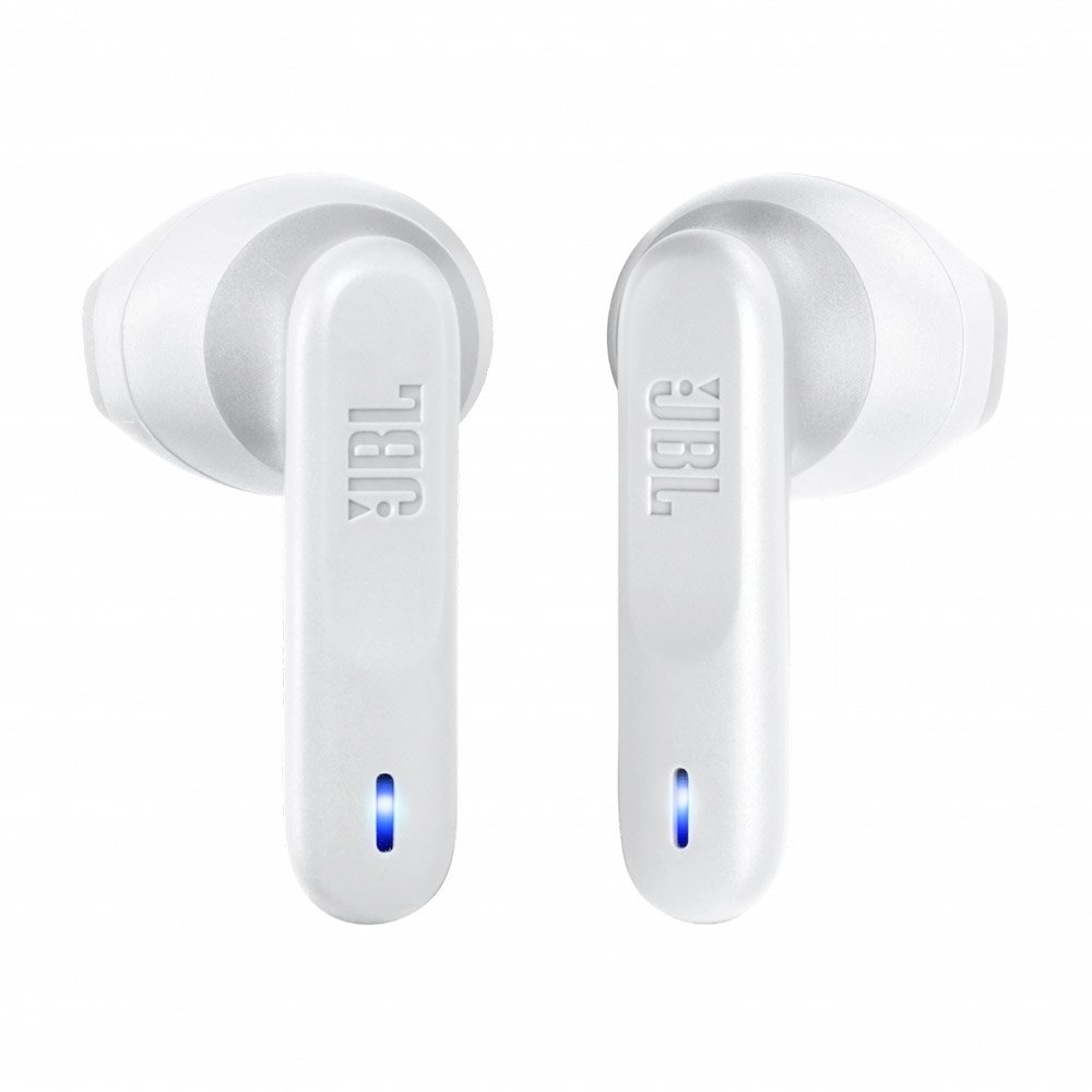 Fone de Ouvido JBL Bluetooth 5.2 Wave Flex, IPX2, 32h de Bateria, Branco