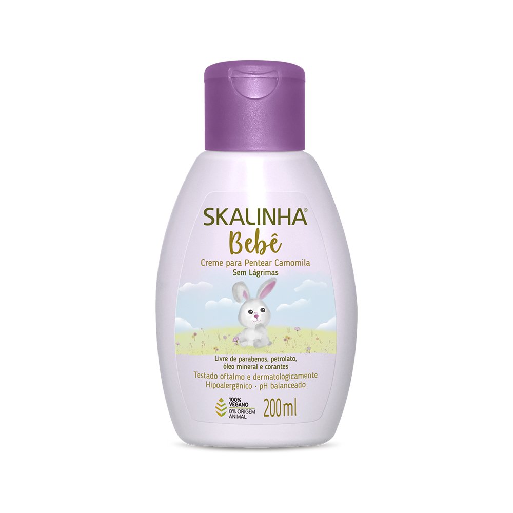 Creme de Pentear Skalinha Bebe Camomila 200ml