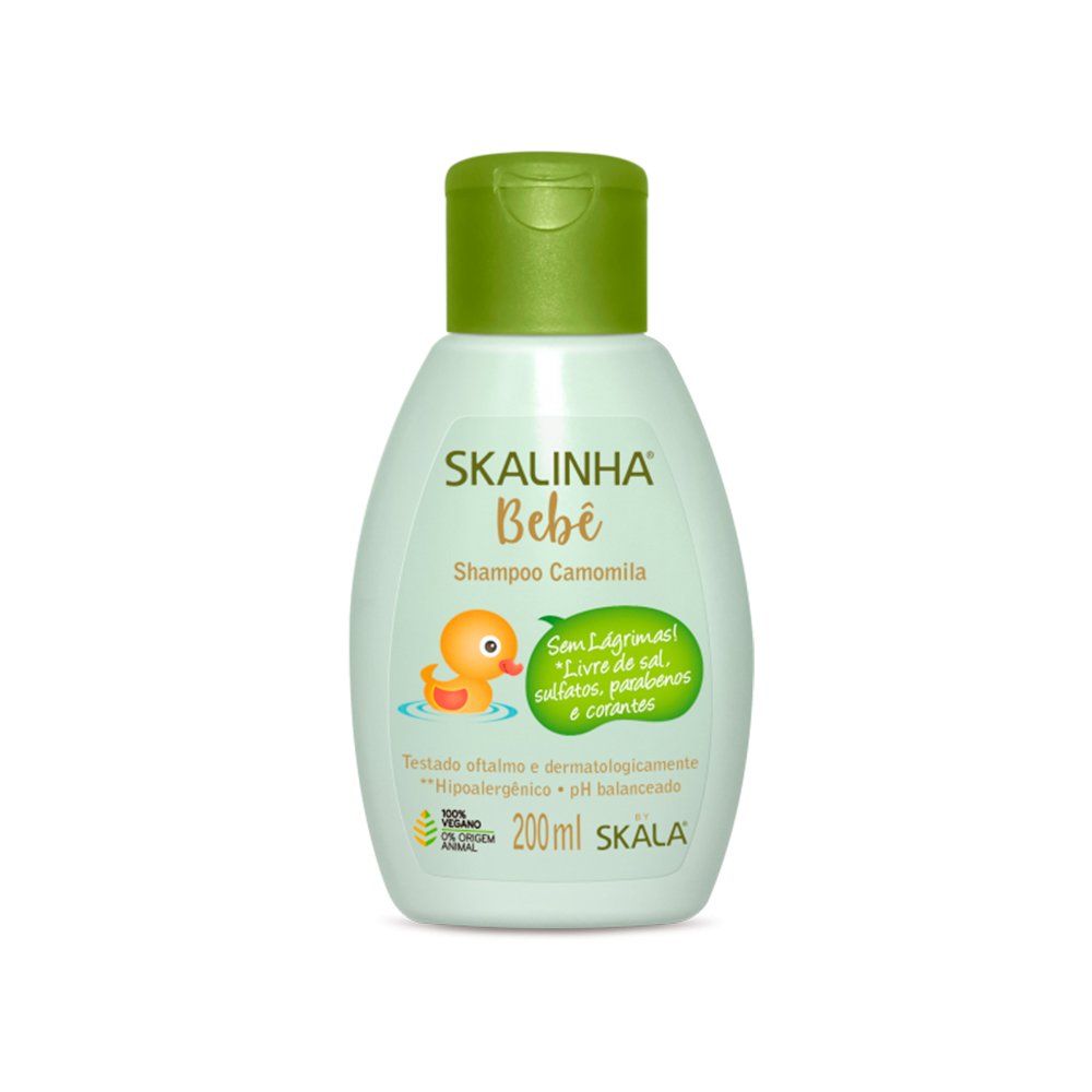 Creme de Pentear Skalinha Bebe Camomila 200ml