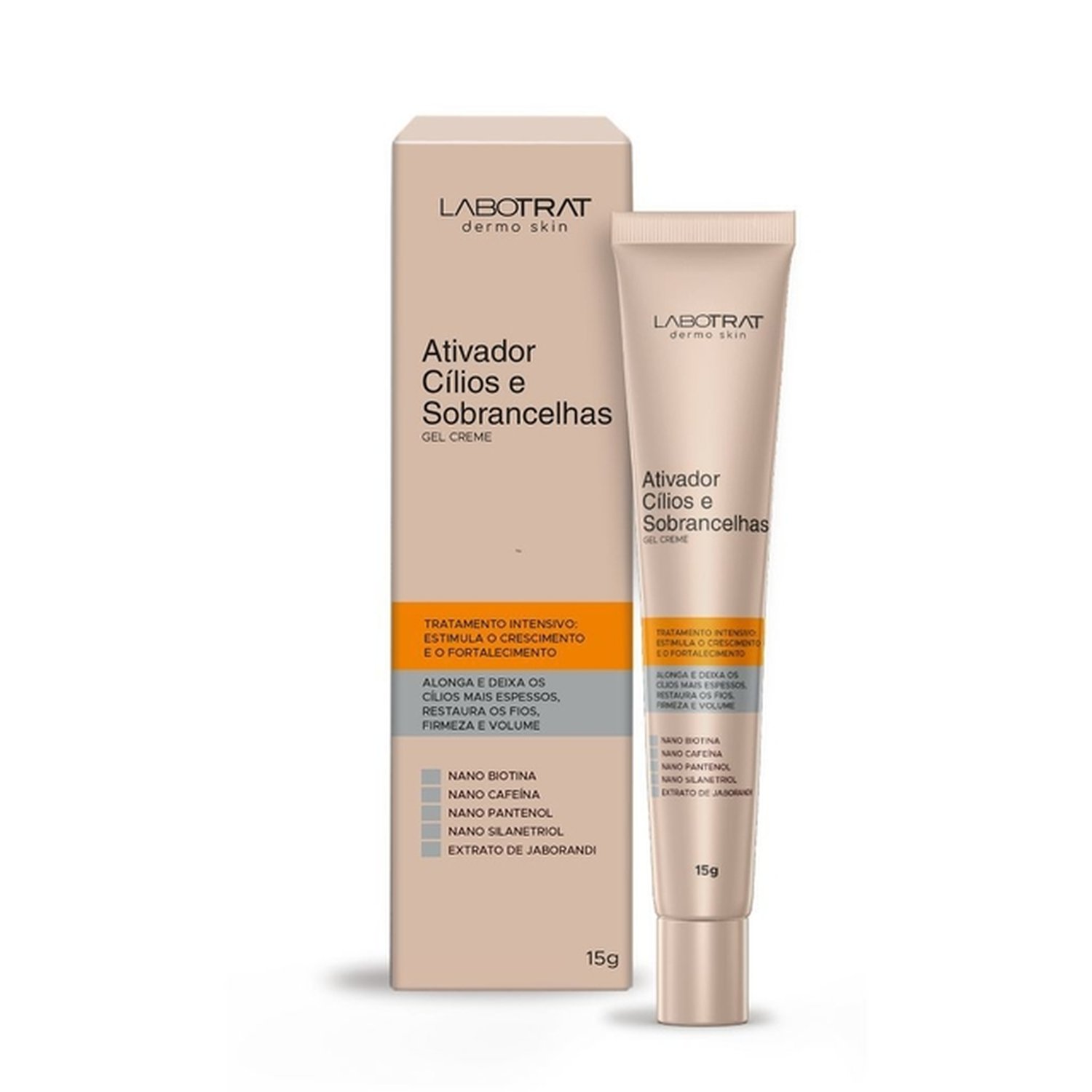 Ativador De Crescimento Cilios E Sobrancelhas Dermo Skin Labotrat 15G