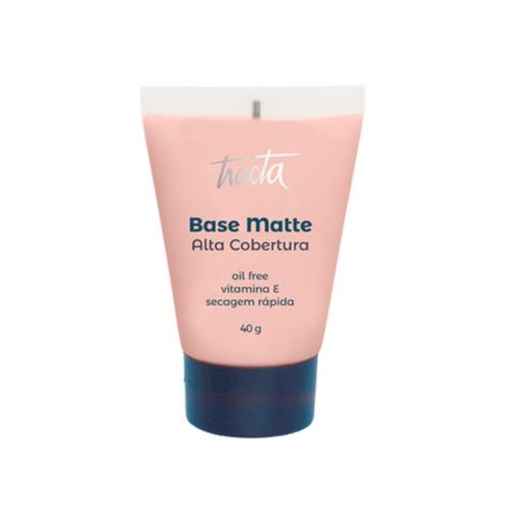 Base Matte de Alta Cobertura Tracta 40g - Cor 01