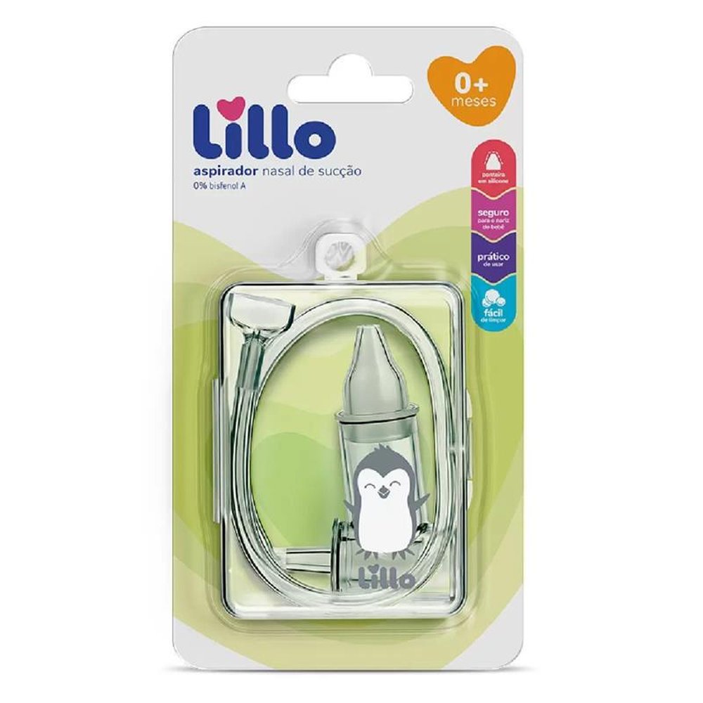 Aspirador Nasal de Sucção - Lillo 0+ Meses