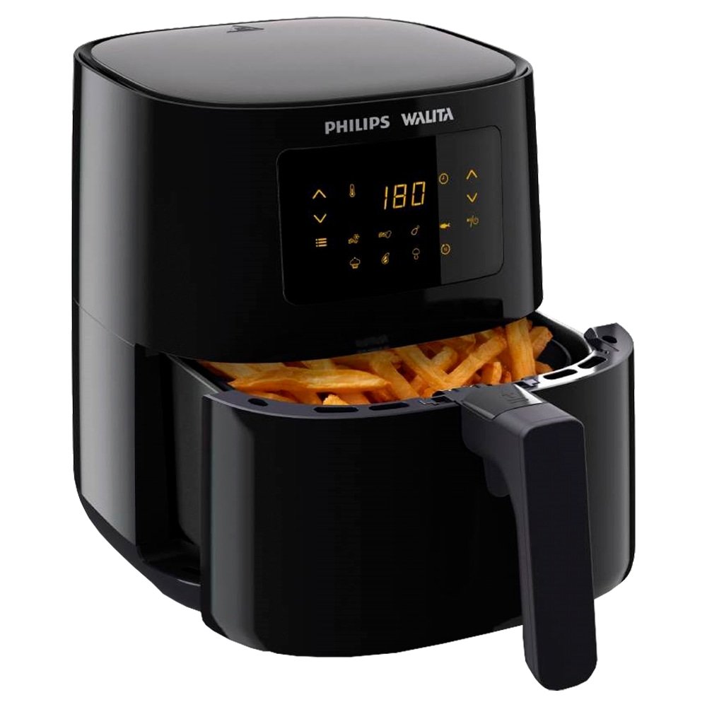Fritadeira Air Fryer Philips Walita RI9252 - 4,1 Litros, Digital, 1400W, Preto, 220V