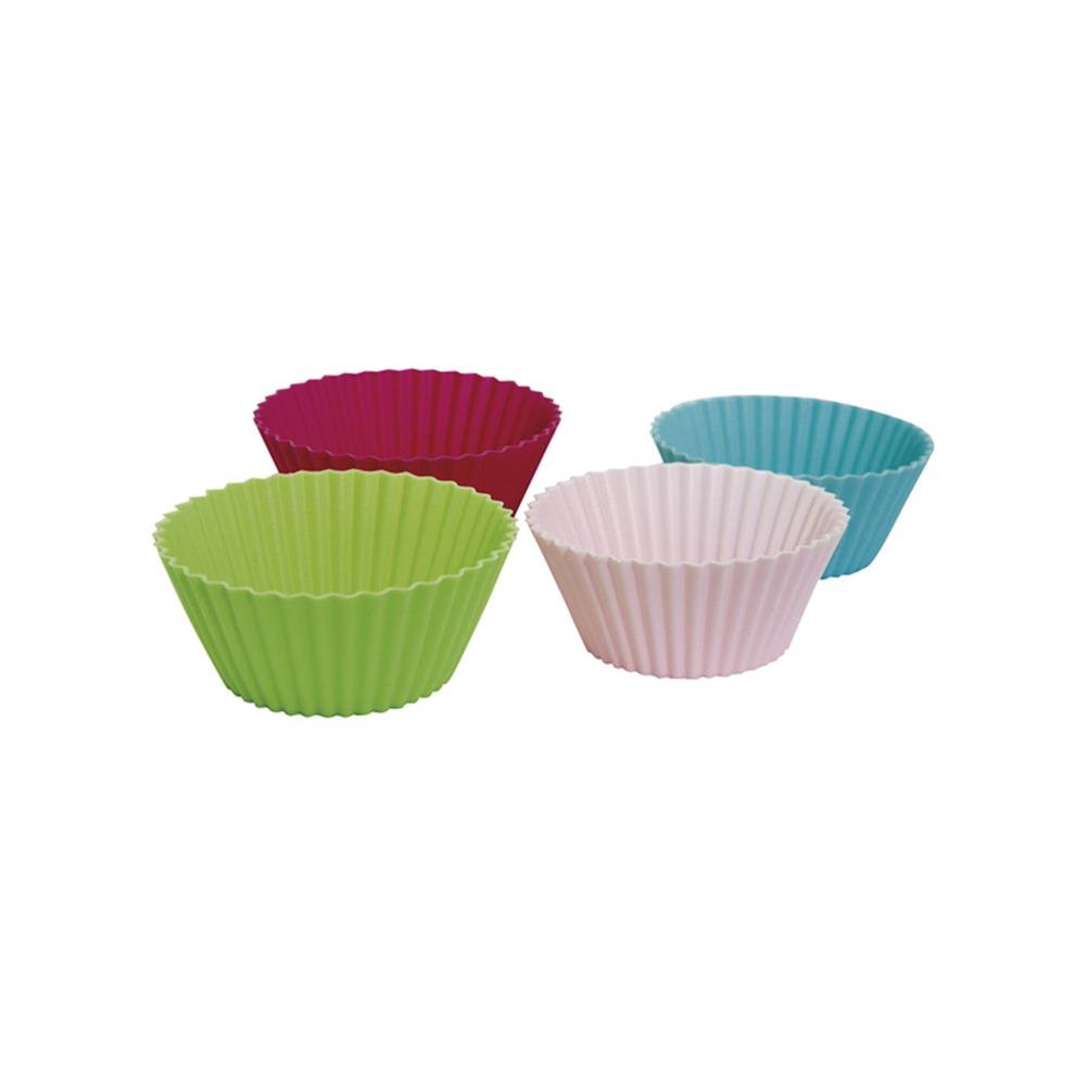 Forma Muffins Silicone Redonda Mimo 12 Peças