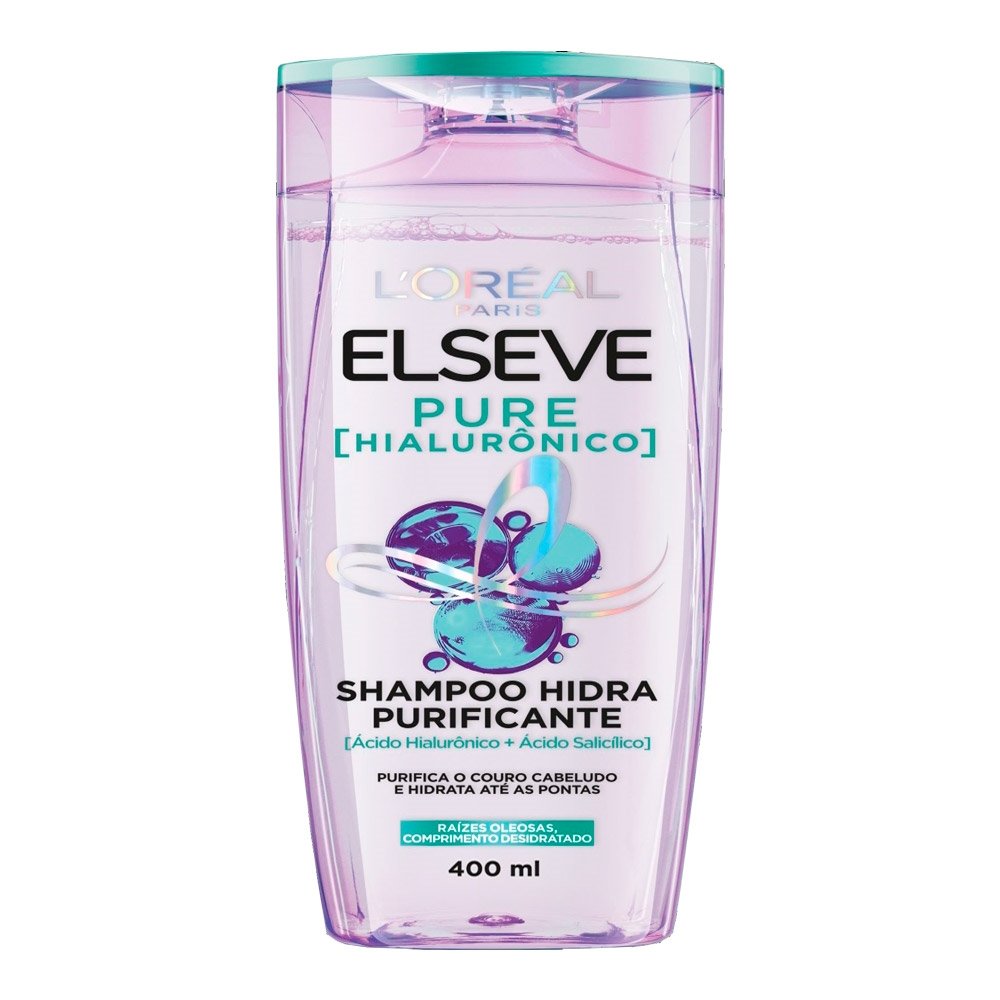 Shampoo Elseve Pure Hialurônico 400ml