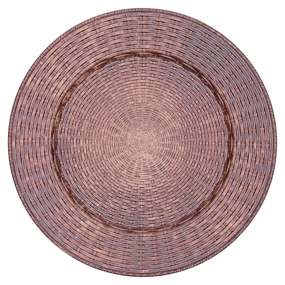 Sousplat Rattan Bronze Mimo style