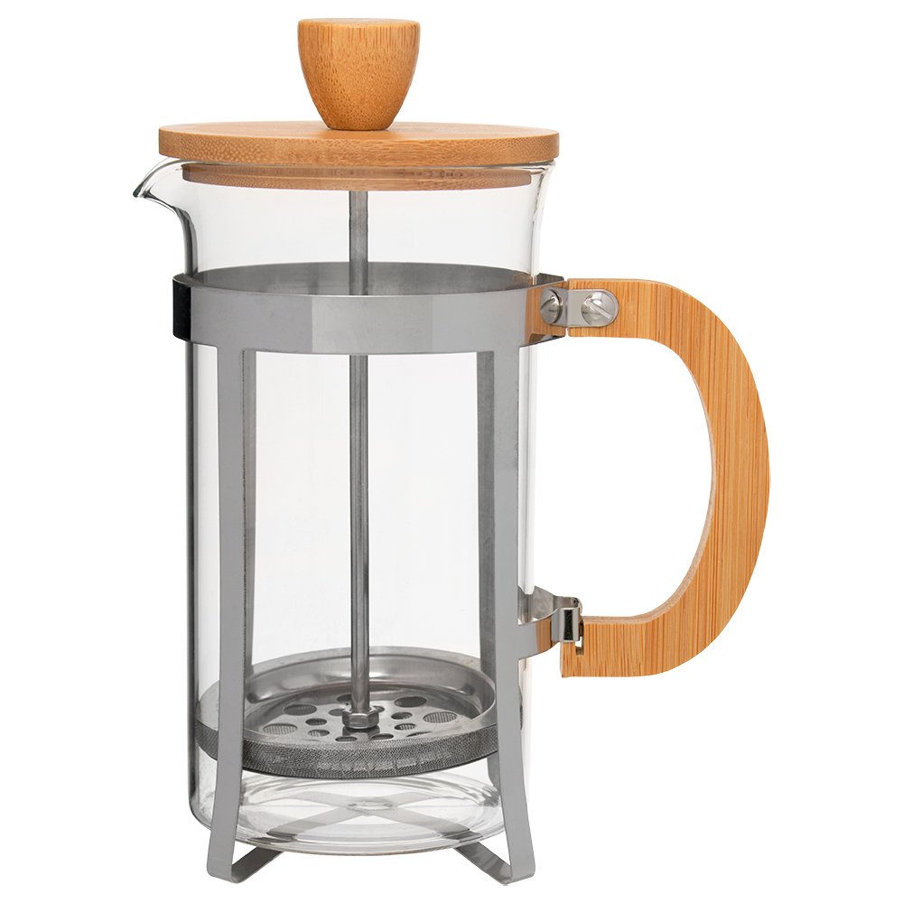 Cafeteira Prensa Francesa 700 Ml Com Tampa E Alça De Bambu Mimo Style