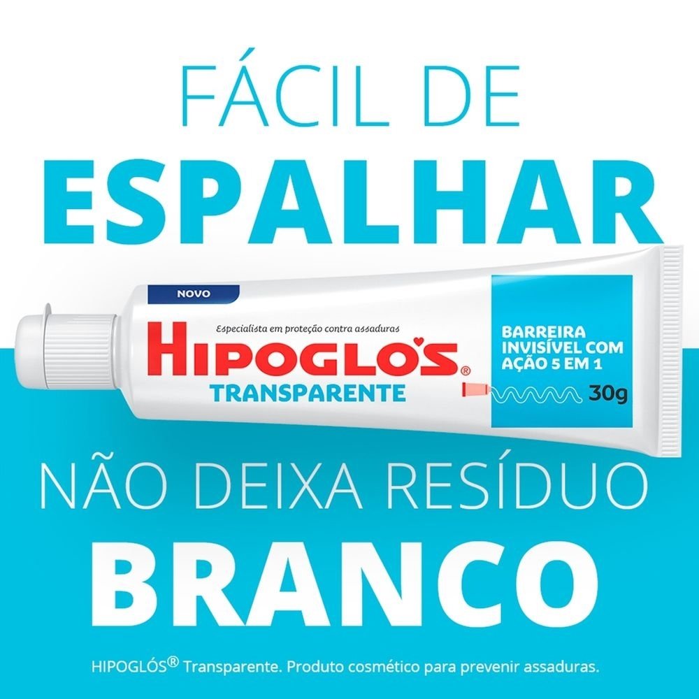 Creme para Assadura Hipoglós Transparente 30g