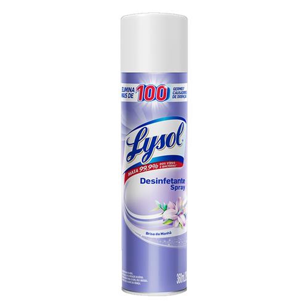 Desinfetante Spray Lysol Brisa Da Manha 360Ml