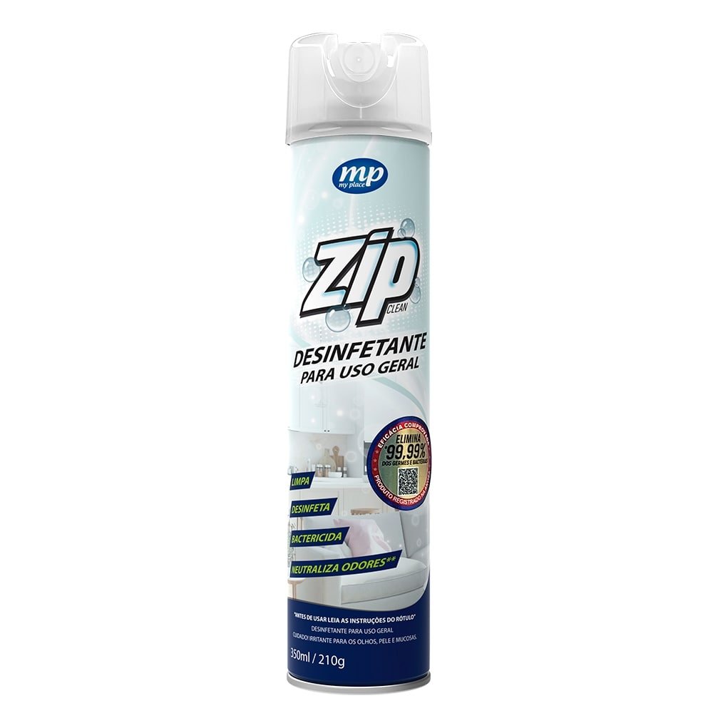 Desinfetante Mundial Prime Zip My PlaceUso Geral Aeroso