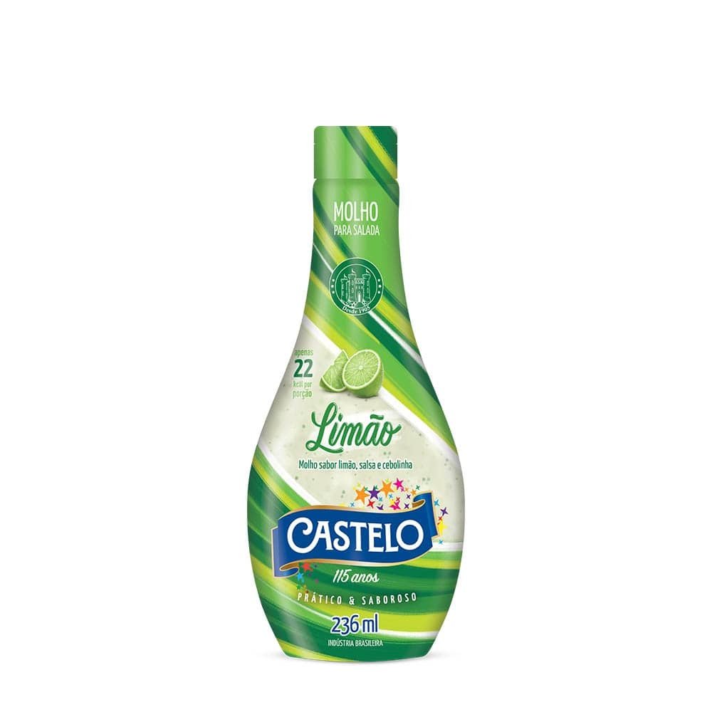 Molho para Salada Castelo Limão 236ml
