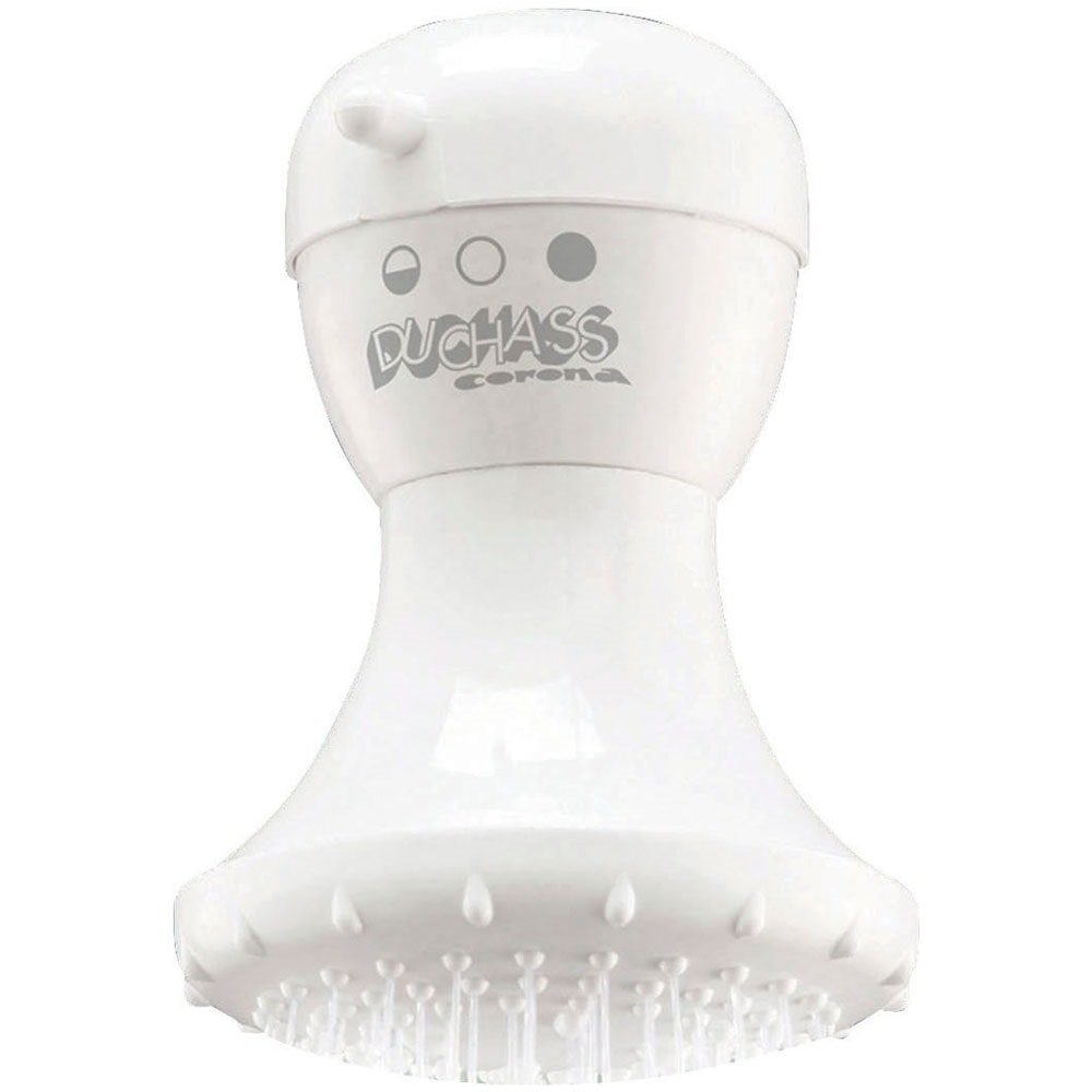 Chuveiro Ducha Hydra/Corona SS Branca 5400W 110V