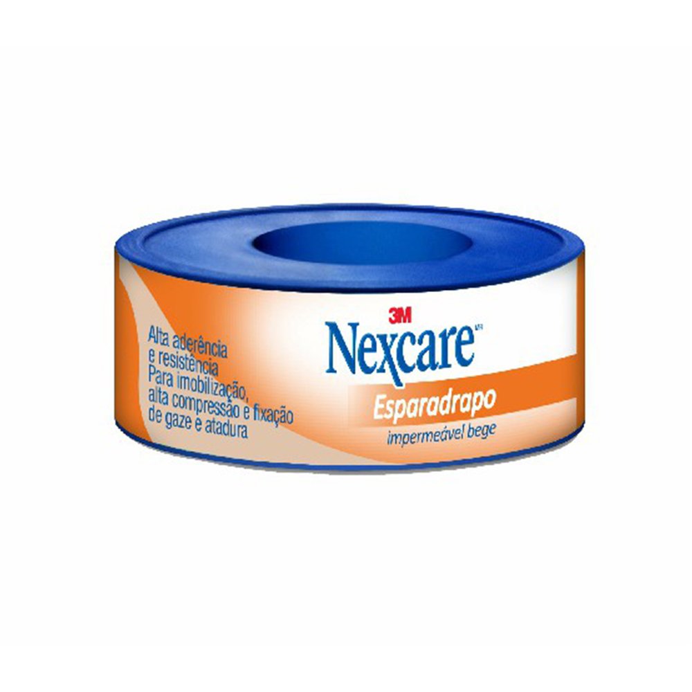 Esparadrapo Impermeavel 3M Nexcare Bege 12Mmx3,0M