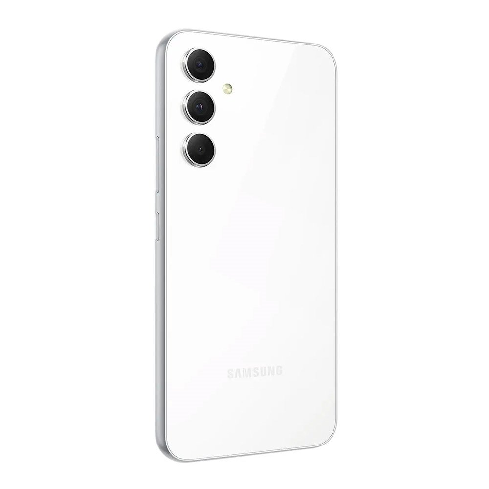 Smartphone Samsung Galaxy A54 Branco 6.4" 5G, WiFi, NFC, Android 13, Câm.Traseira Tripla, Câm.Frontal 32MP, 8GB RAM, 128GB