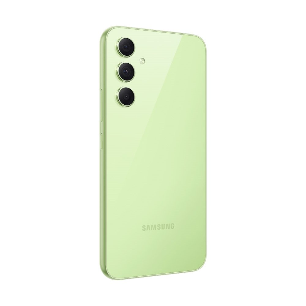 Smartphone Samsung Galaxy A54, Verde, Tela 6.4", 5G+Wi-Fi+NFC, Câm.Tras.50+12+5MP,Câm.Frontal 32MP, 8GB RAM, 128GB