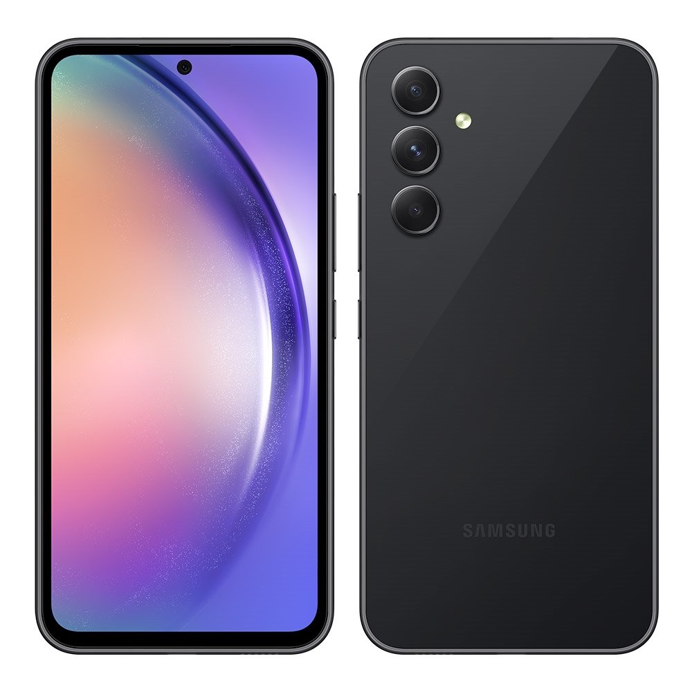 Smartphone Samsung Galaxy A54,Preto,Tela 6.4",5G+Wi-fi+NFC,Android 13,Câm.Traseira Tripla,Câm.Frontal 32MP,8GB RAM,256GB