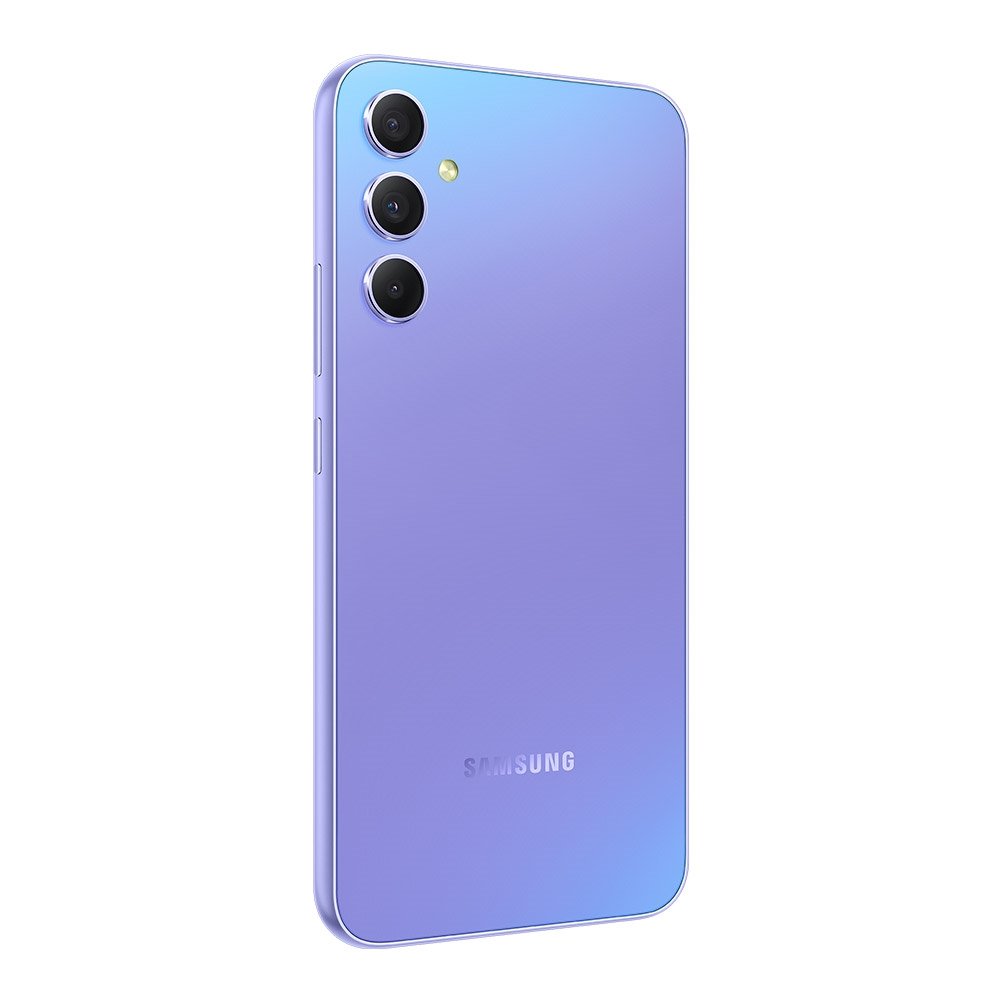 Smartphone Galaxy A34,Violeta, Tela 6.6", 5G+Wi-Fi+NFC,Câmera Tras.48MP +8MP + 5MP,Câm.Frontal 13MP, 6GB RAM, 128GB